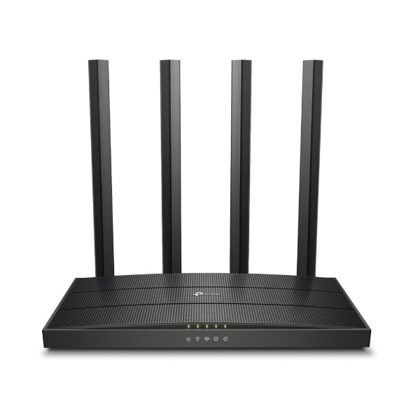 TP-Link Archer C6 AC1200 Dual-Band Wi-Fi 5 Router, MU-MIMO, 4 Antennas, Gigabit Ports, (Archer C6)
