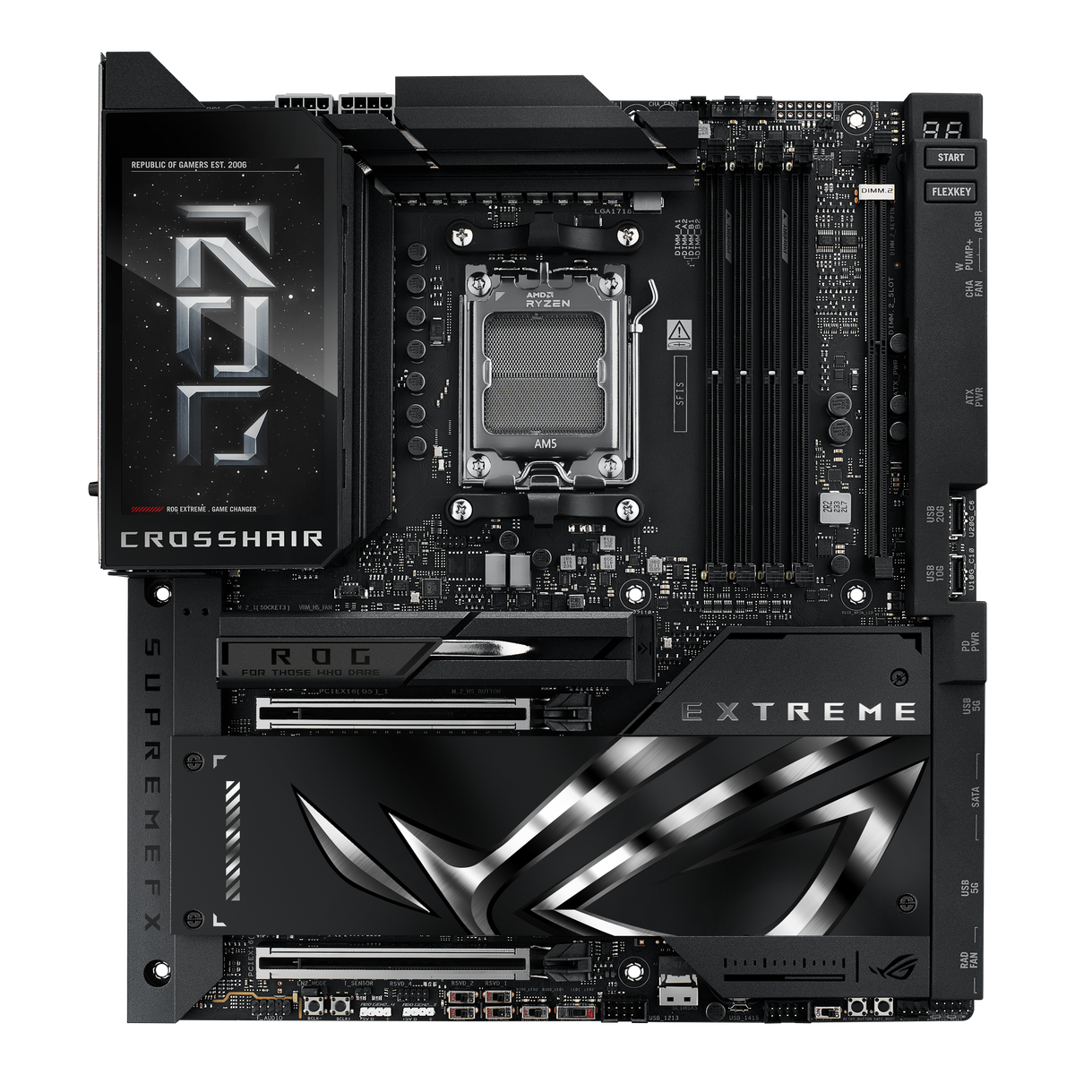 ASUS ROG CROSSHAIR X870E EXTREME AM5 E-ATX motherboard product image