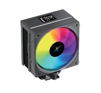 Xander Whirlwind Digital ARGB CPU air cooler black front view