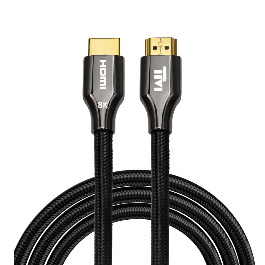 Twisted Minds TM-Z8KHDMI-1M HDMI 2.1 cable 1m coiled view