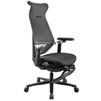 MarsRhino Wind mesh chair black front view