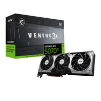 Graphics Card 912-V531-461 MSIVentus 3X, GeForce RTX 5070 TI Gaming, 16GB, 256 bit