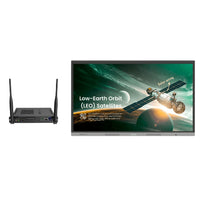 شاشة BenQ RE6503A التفاعلية المسطحة، الحجم: 65 بوصة، 4K، أندرويد مدمج، 40 نقطة لمس مع OPS I5 8GB 256SSD