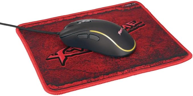 XTRIKE ME GAMING Mouse+MOUSE PAD Combo( GMP-290) Black