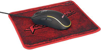XTRIKE ME GAMING Mouse+MOUSE PAD Combo( GMP-290) Black