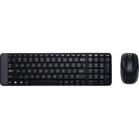 لوحة مفاتيح لاسلكية وفأرة لاسلكية من لوجيتش MK220 