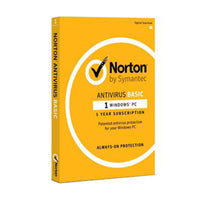 Norton Anti-Virus Basic 1.0 لـ مستخدم واحد - ترخيص سنة واحدة