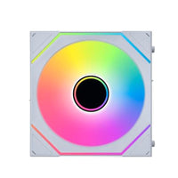 Lian Li UNI FAN SL-INF Wireless 120 white case fan front view