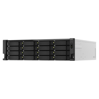 QNAP TS-h2287XU-RP 22-Bay 3U Rackmount NAS, Intel Xeon E-2336 6-Core, 32GB ECC DDR4, 16 x 3.5" + 6 x 2.5" Bays, Redundant PSU, (TS-h2287XU-RP-E2336-32G)