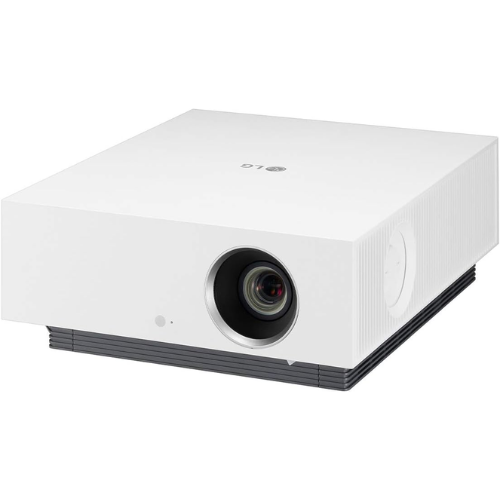 LG CineBeam AU810PW 4K UHD Smart Dual Laser Projector, 2700 Lumens, 2,000,000:1, HDR10, webOS, AirPlay 2, White, (AU810PW)