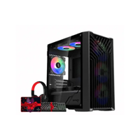 جهاز ألعاب PC PARK مع كرت Gigabyte GeForce RTX 5050 OC 8GB ومعالج Intel Core i5-12400F ورام 16GB DDR4 وتخزين 1TB M.2 NVMe SSD ومبرد هوائي ARGB وواي فاي وWindows 11 Pro (تجميعة 1020)