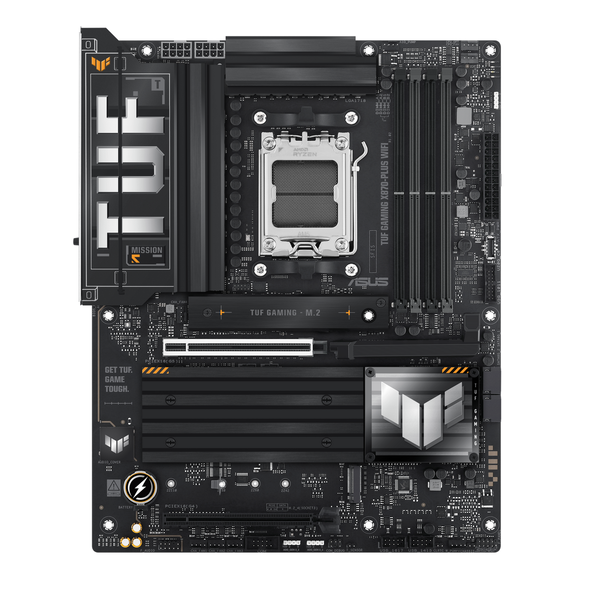 ASUS TUF GAMING X870-PLUS WIFI is an ATX