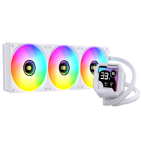Spire CPU Cooler GUARDX360, Size 360 Monitor ARGB 3 White