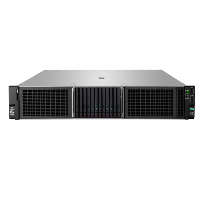 HPE ProLiant DL380 Gen11 Rack Server, Intel Xeon Silver 4510, 64GB DDR5, 2x 960GB SSD, 2U, (P71674-425)