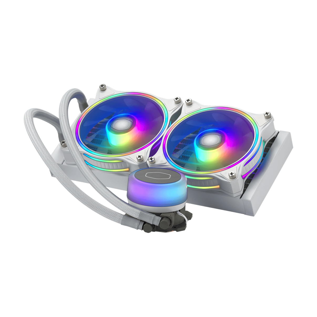 Cooler Master Cooling Fan Illusion Master Liquid ML240, White