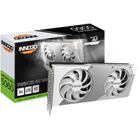 VGA INNO3D GeForce RTX5060 TWIN X2 OC, 8GB GDDR7 SFF, N50602 08D7X-195070W، مروحتان