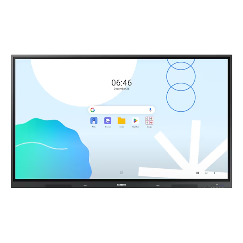 Samsung WAD 86" Interactive Display, 4K UHD, Multi-Touch, Android OS, Built-in Whiteboard, (LH86WADWLGCXUE)