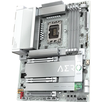GIGABYTE Z890 AERO G Motherboard - Intel LGA 1851, DDR5, PCIe 5.0, Thunderbolt 4, Wi-Fi 7, ATX, White