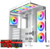 (نقدًا) كمبيوتر ألعاب RTX5070ti، إنتل i7 الجيل 14، رام 32 جيجابايت، 1 تيرابايت SSD، مبرد سائل، واي فاي