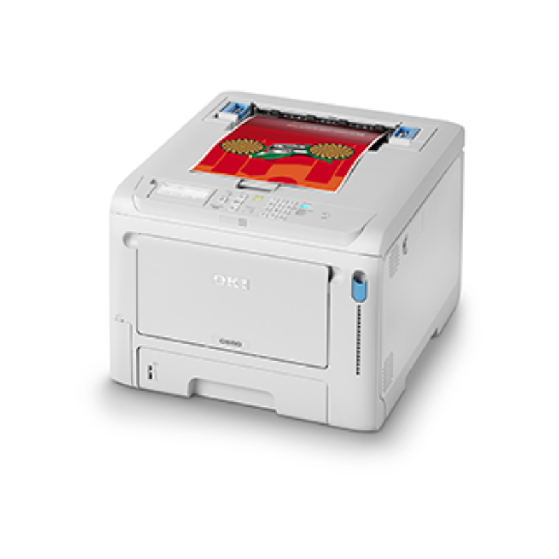 OKI C650dn A4 Colour LED Printer, 35 ppm, 1200 x 1200 dpi, Duplex, Gigabit Network, (09006144)