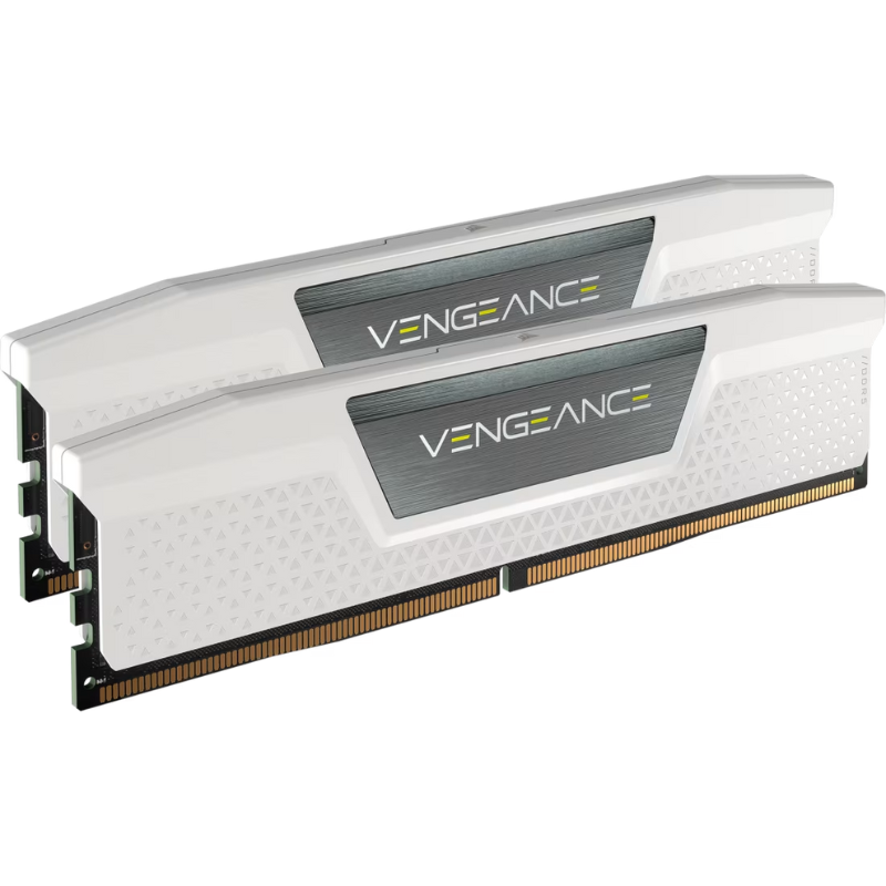 RAM Corsair 64 GB 5600Hz, DDR 5, CMK64GX5M2B5600C40W, White