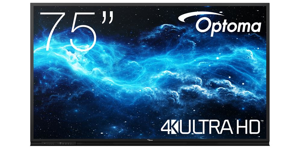 Optoma Creative Touch 3752RK 75" 4K UHD Interactive Display, Android, Multi-Touch, Built-in Speakers, (3752RK)