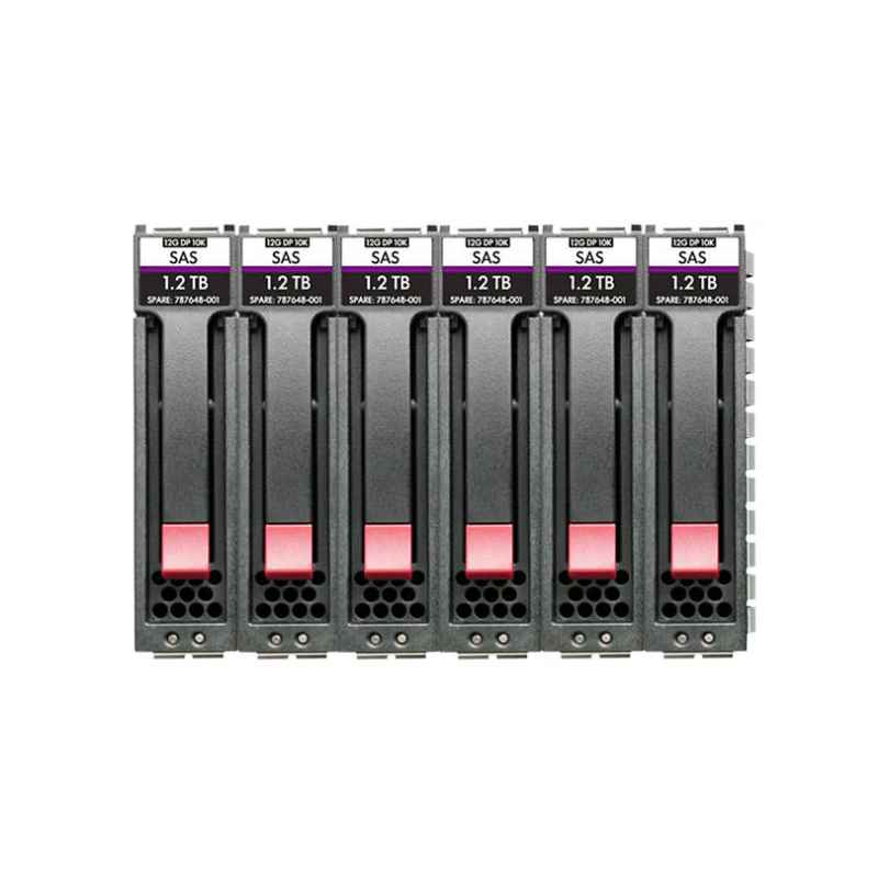 HPE MSA 14.4TB SAS 12G Enterprise 10K SFF (2.5") M2 HDD Bundle, 6 x 2.4TB, (R0Q67A)