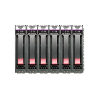 HPE MSA 14.4TB SAS 12G Enterprise 10K SFF (2.5") M2 HDD Bundle, 6 x 2.4TB, (R0Q67A)