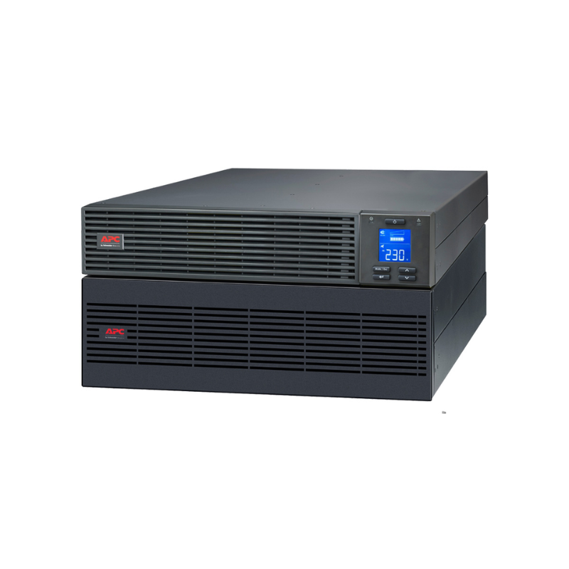 APC Easy UPS SRV RM Online UPS, 6000VA / 6000W, 230V, Double Conversion, Rack Mount with Rail Kit, Long Runtime Model, (SRV6KRILRK)