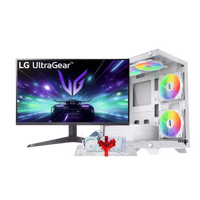 PC GAMING with LG Ultragear monitor 180Hz RTX 3050, Intel i5 12th Gen, Ram 16GB DDR5, 1TB SSD with Cooler, Wifi