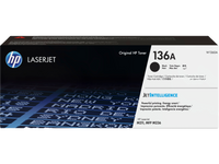 HP 136A Black Toner Cartridge (W1360A) - 1,150 pages