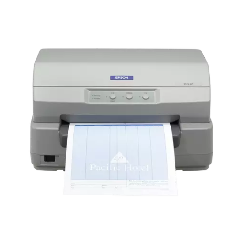 Epson PLQ-20M 24-Pin Passbook Printer, 94-Column, 480 cps, Magnetic Stripe Reader/Writer, USB/Parallel/Serial, (C11C560181)