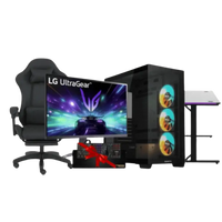 Set up ,PC GAMING with Gaming Monitor ,RTX5060ti 8GB, Intel i5, Ram 16GB, 1TB SSD ,cooler ,WIFI