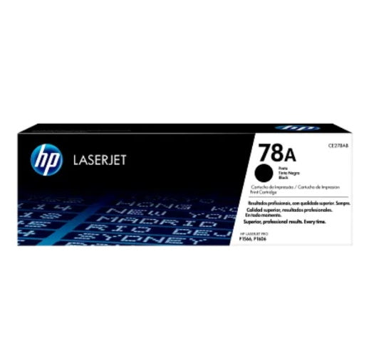 HP 78A Black Original LaserJet Toner Cartridge, Contract Version, ~2,100 Pages, (CE278AC)