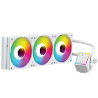 Spire CPU Cooler 17, 360, Lighting ARGB, White