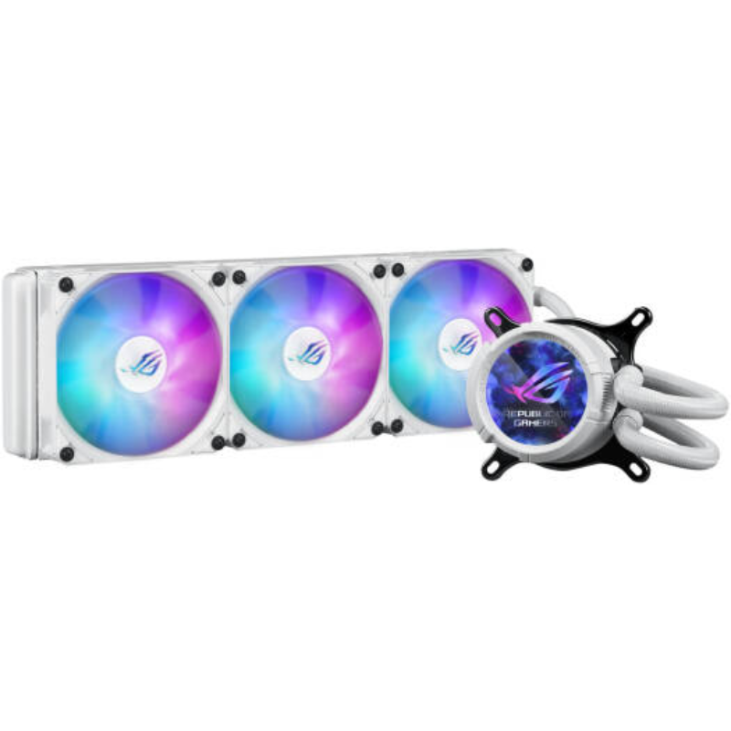 Liquid CPU Cooler ASUS ROG Strix LC360, 90RC00W2-M0UAY0, White