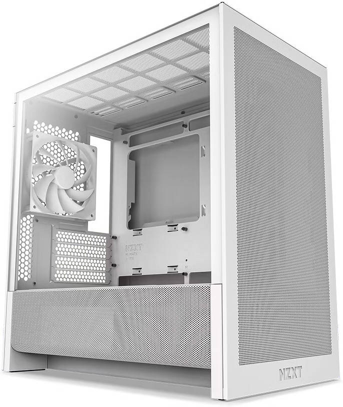 NZXT H3 Flow White case front view