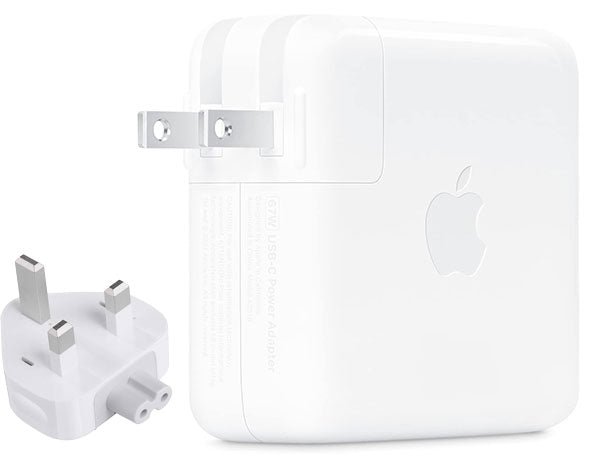 Apple 67W USB-C Power Adapter MKU63AM/A front view