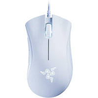 Razer DeathAdder Essential Wired Gaming Mouse, 6400 DPI Optical Sensor, 5 Programmable Buttons, Ergonomic Design, White, (RZ01-03850200-R3M1)
