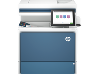 HP Color LaserJet Enterprise MFP 5800f Printer, Print/Copy/Scan/Fax, 43 ppm, Auto Duplex, 100-Sheet ADF, 8" Touchscreen, (6QN30A)
