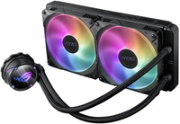 ASUS ROG Strix Liquid CPU Cooler LC II 280 ARGB All-in-One Aura Sync, RGB ROG 140