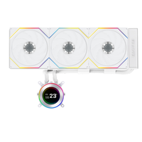 HydroShift II LCD 360 Fanless AIO Liquid CPU Cooler - White, G89.GHS2LCD36W.00