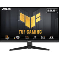 شاشة الألعاب TUF Gaming VG249QE5A – مقاس 23.8 بوصة، FHD، 144 هرتز، 1 مللي ثانية، سماعة ستريو
