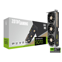 Graphics Card B50700J-10P Gaming GeForce RTX 5070 SOLID OC, 12GB, DDR 7, Black
