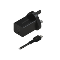 Lenovo GaN Nano 65W USB-C Laptop Charger - Black (40AWGN65UK)