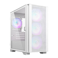 CASE Montech Air 100 ARGB Micro-ATX Gaming PC WHITE