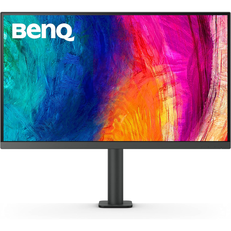 BenQ DesignVue PD2705UA 27" 4K UHD IPS Designer Monitor, 60Hz, 5ms, 99% sRGB, USB-C 65W, KVM, Built-in Speakers, (PD2705UA)