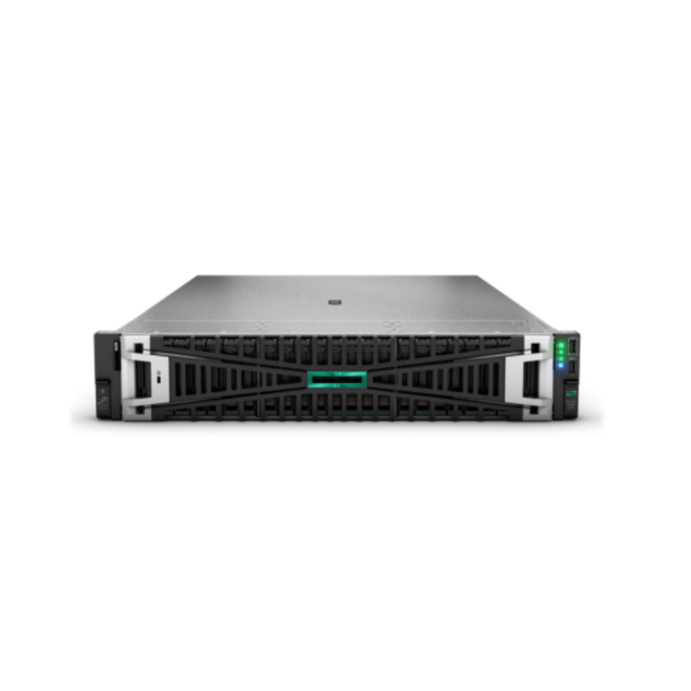 HPE ProLiant DL380 Gen11 2U Rack Server, Xeon Silver 4410Y 12-Core 2.0GHz, 32GB DDR5, 8x SFF Bays, MR408i-o, 1000W PSU, (P52560-421)