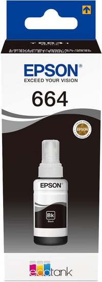 INK EPSON BOTTLE 70 ml L210-L355-L1300-L3050-L3060-L3070 T664/1-BLACK
