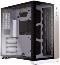 Lian Li O11 Dynamic white PC case front view